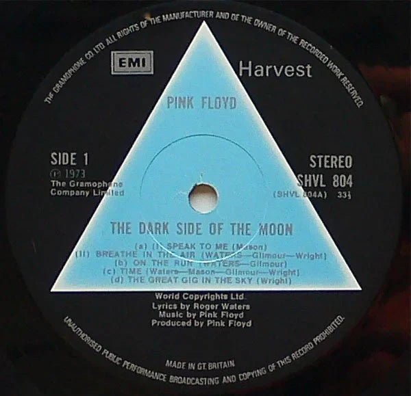 Best Pressing of Dark Side of the Moon on Vinyl | Pink Floyd Collector Guide - Maple City Music