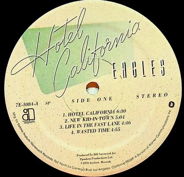 Best Pressing of Hotel California on Vinyl | Eagles Collector & Audiophile Guide - Maple City Music