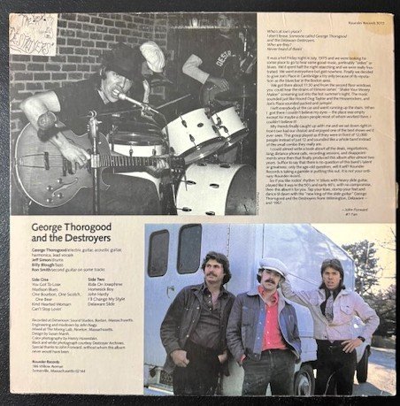 George Thorogood And The Destroyers – George Thorogood And The Destroyers (Used) - Maple City Music