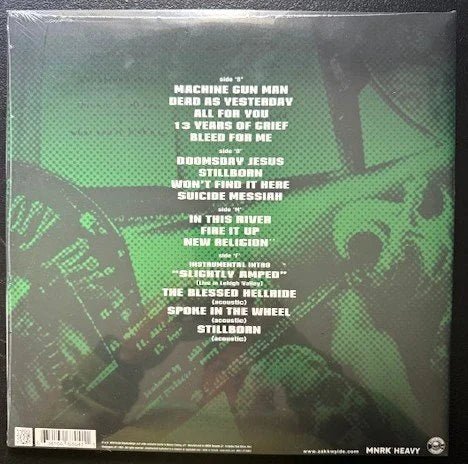 Black Label Society – Skullage (2xLP, 2022, MNRK Heavy MNK-LP-46804, RSD Translucent Emerald Green, Sealed) - Maple City Music