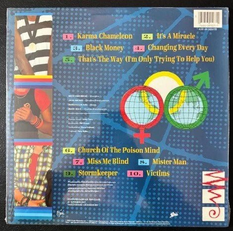 Culture Club – Colour By Numbers (LP, 1983, Epic / Virgin QE 39107, Pitman Pressing) - Maple City Music
