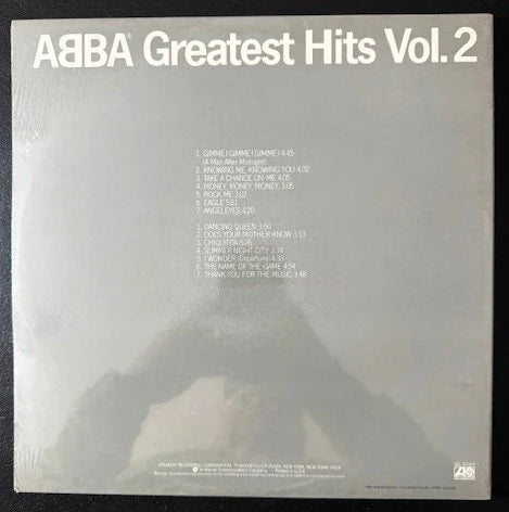 ABBA – Greatest Hits Vol. 2 (LP, 1979, Atlantic SD 16009, Gatefold, SP Pressing, Sealed)