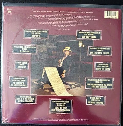 Barbra Streisand – The Broadway Album (LP, 1985, Columbia OC 40092, US Pressing, Sealed) - Maple City Music