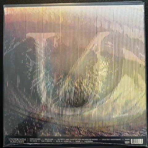 Underoath – Voyeurist (Metallic Gold w/ Black “Golden Age” LP, 2022, Fearless Records FEAR01842) - Maple City Music