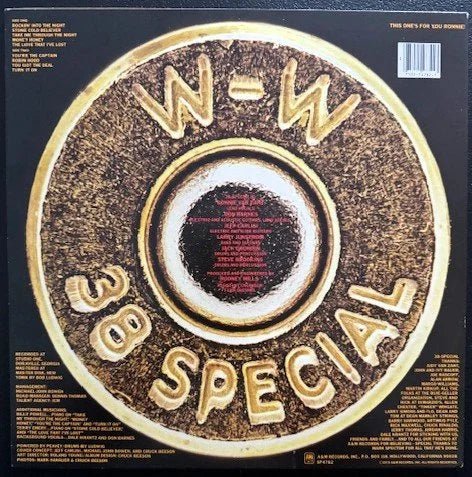 .38 Special – Rockin' Into The Night (LP, Album, 1979, A&M Records SP-4782) - Maple City Music