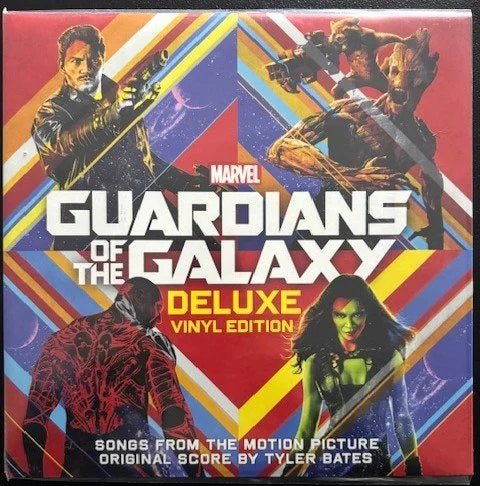 Various – Guardians Of The Galaxy (2xLP, 2018, Hollywood Records D002959801, Red & Yellow Swirl, Deluxe Edition) - Maple City Music