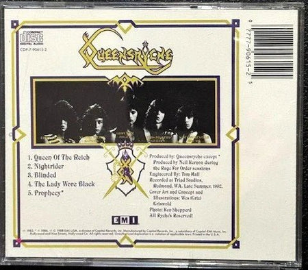 Queensrÿche – Queensrÿche (CD, 1993, EMI USA CDP-7-90615-2) - Maple City Music