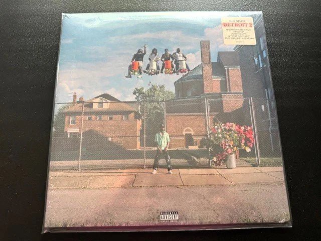 Big Sean – Detroit 2 (2xLP, 2021, G.O.O.D. Music / Def Jam B0032969-01, Sealed)