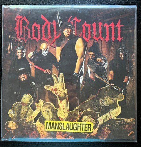 Body Count – Manslaughter (LP, Cloudy Blood Red Vinyl, Reissue, 2023, Sumerian Records SUM2321) - Maple City Music