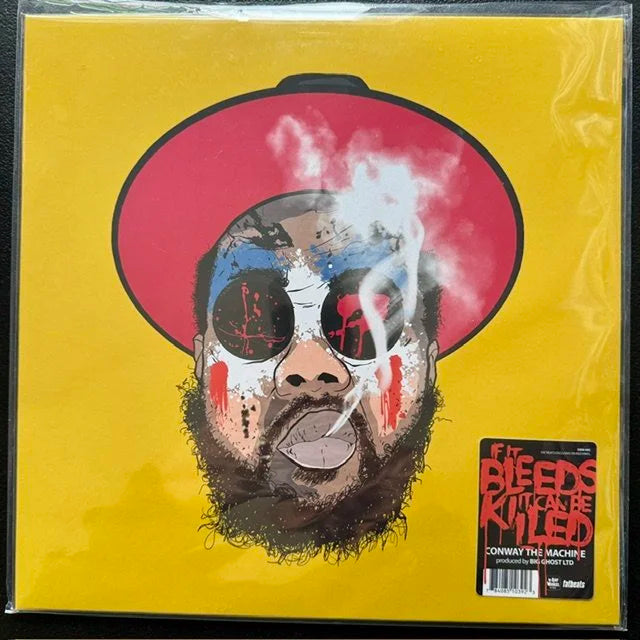 Conway the Machine x Big Ghost Ltd – If It Bleeds It Can Be Killed (LP, 2025, de Rap Winkel Records, Red Vinyl)