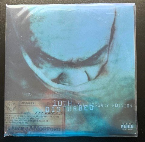Disturbed – The Sickness (2xLP, 2010, Reprise Records 522888-1, Green Translucent “Coke Bottle”, 10th Anniversary Edition) - Maple City Music