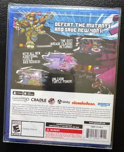PS5 Teenage Mutant Ninja Turtles Arcade: Wrath Of The Mutants (New)