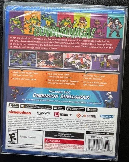 PS5 Teenage Mutant Ninja Turtles: Shredders Revenge [Anniversary Edition] (New)