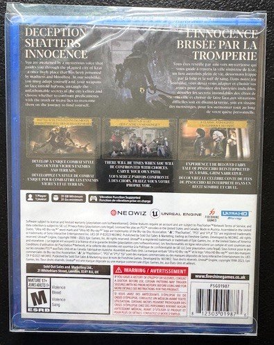 PS5 Lies of P (New)