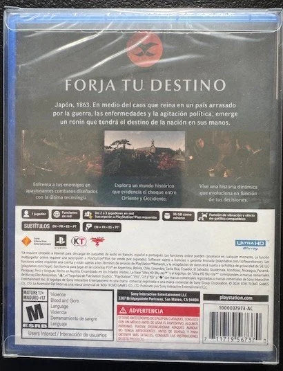 PS5 Rise Of The Ronin (New)