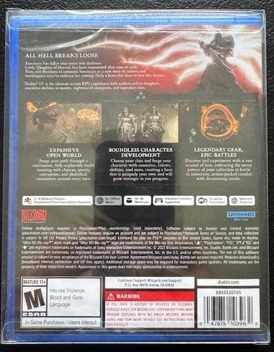 PS5 Diablo IV (New)