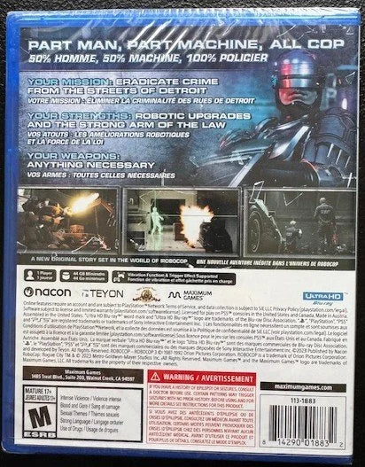 PS5 Robocop: Rogue City (New)