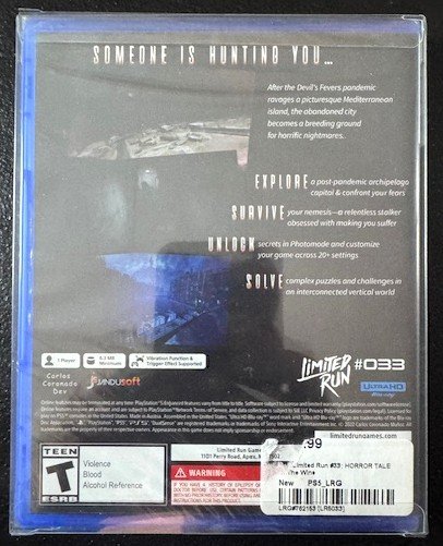 PS5 Horror Tales: The Wine (New)