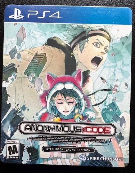 PS4 Anonymous; Code [SteelBook Launch Edition] (New)