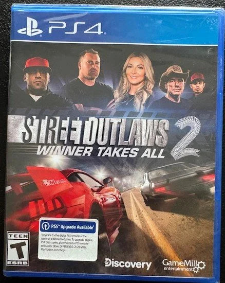PS4 Street Outlaws 2: Winner Takes All (New)