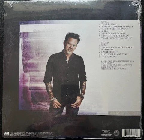Gary Allan – Ruthless (LP, 2021, EMI Records Nashville B0022809-01) - Maple City Music