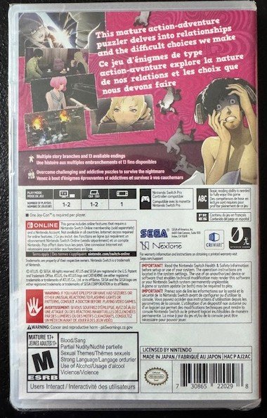 Nintendo Switch Catherine: Full Body (New)