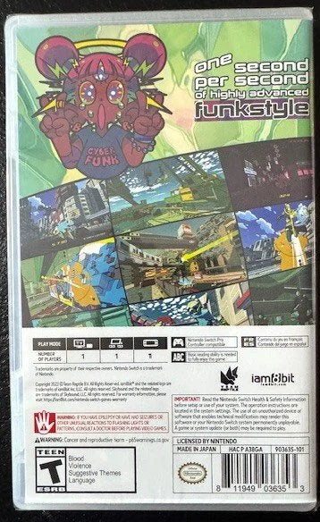 Nintendo Switch Bomb Rush Cyberfunk (New)