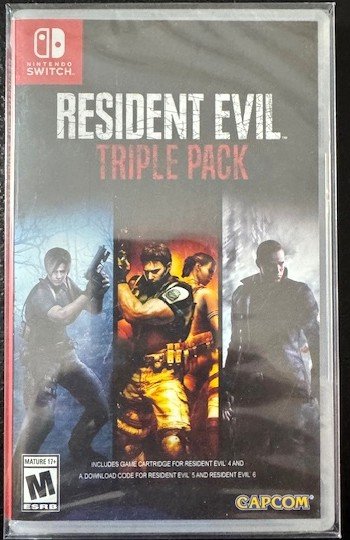 Nintendo Switch Resident Evil Triple Pack (New)