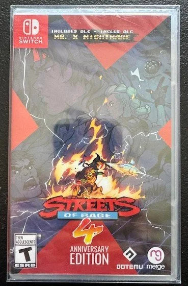 Nintendo Switch Streets of Rage 4 [Anniversary Edition] (New)