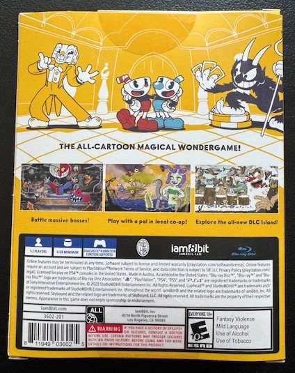 PS4 Cuphead [Limited Edition] (New)