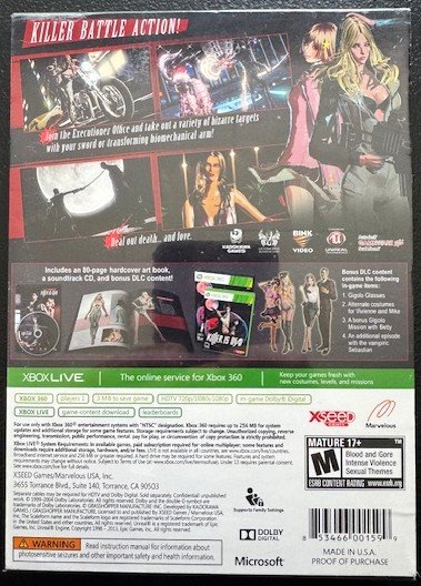 Xbox 360 Killer is Dead [Limited Edition] (New)