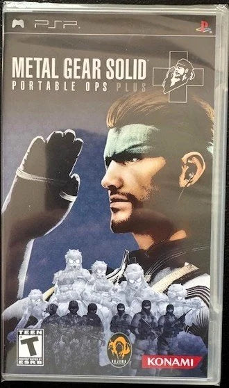 PSP Metal Gear Solid Portable Ops Plus (New)