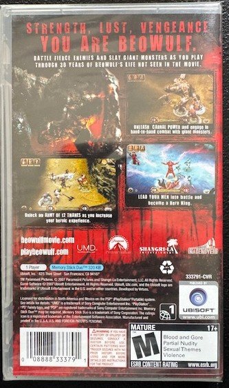 PSP Beowulf: The Game (New)