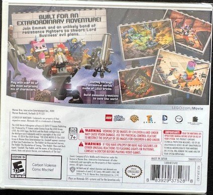 Nintendo 3DS LEGO Movie Videogame (New)