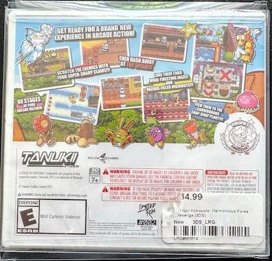 Nintendo 3DS Go! Go! Kokopolo: Harmonious Forest Revenge (New)