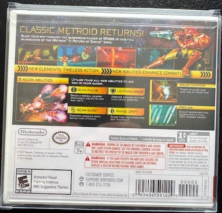 Nintendo 3DS Metroid Samus Returns (New)