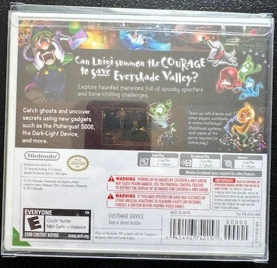 Nintendo 3DS Luigi's Mansion: Dark Moon (New)
