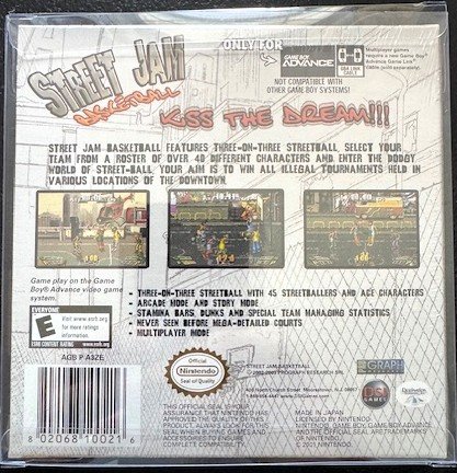 Street Jam Basketball (Game Boy Advance, 2004, Destination Software)