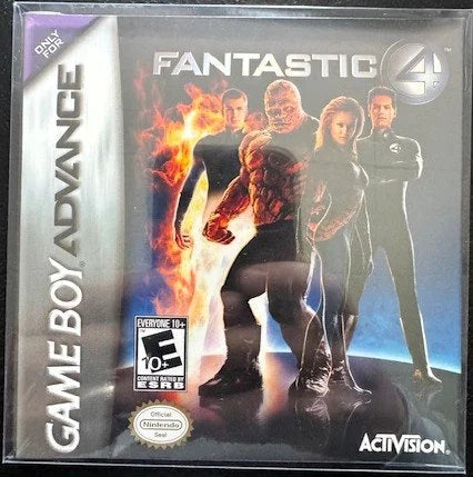 Fantastic 4 (Game Boy Advance, 2005, Activision AGB-BF4E-USA)