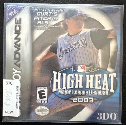 High Heat Baseball 2003 (Game Boy Advance, 2002, 3DO)
