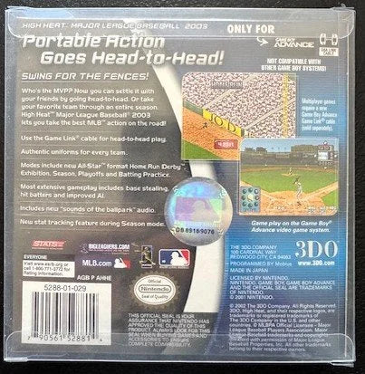 High Heat Baseball 2003 (Game Boy Advance, 2002, 3DO)