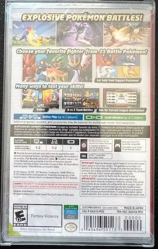 Nintendo Switch Pokken Tournament DX (New)