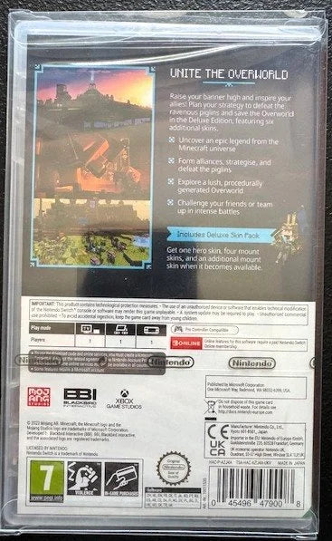 Nintendo Switch Minecraft Legends: Deluxe Edition (New)