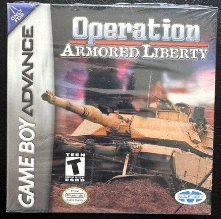 Operation Armored Liberty (Game Boy Advance, 2003, Majesco)