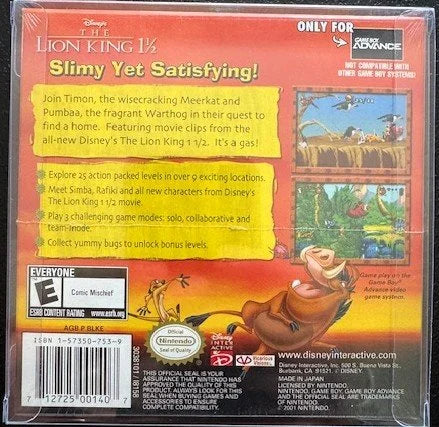 The Lion King 1½ (Game Boy Advance, 2003)