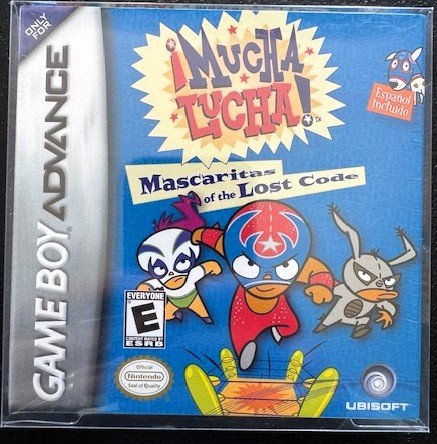 Mucha Lucha!: Mascaritas of the Lost Code (Game Boy Advance, 2003, Ubisoft)