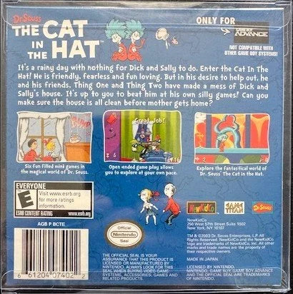 The Cat in the Hat (Game Boy Advance, 2005, NewKidCo)