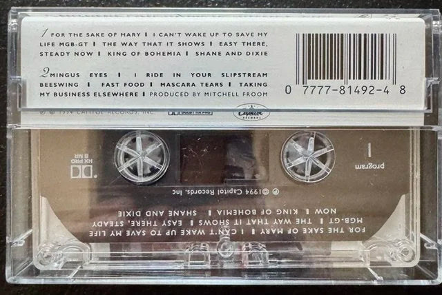 Richard Thompson – Mirror Blue (Cassette, 1994, Capitol Records 4-81492)