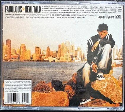 Fabolous – Real Talk (CD, 2004, Desert Storm Records / Atlantic 83755-2) - Maple City Music