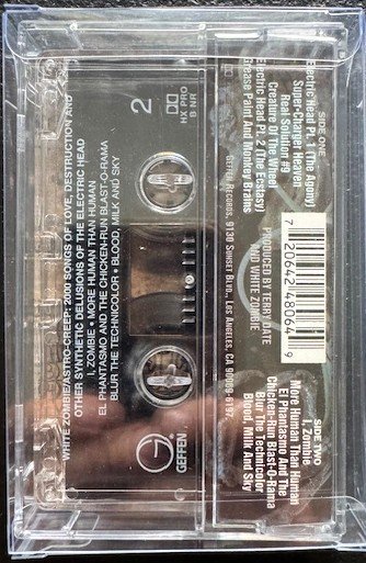 White Zombie – Astro-Creep: 2000 (Songs Of Love, Destruction And Other Synthetic Delusions Of The Electric Head) (Cassette, 1995, Geffen Records GEFC-24806)tric Head) (Used) - Maple City Music